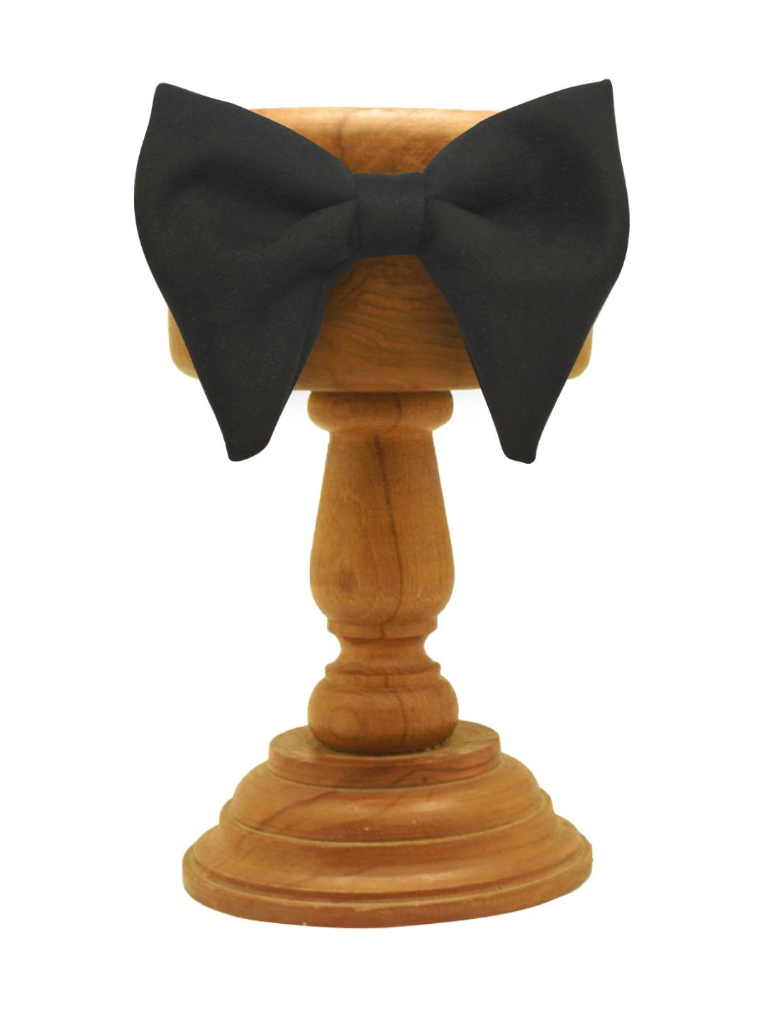 Buy Solid Black Butterfly Bow tie - the tie hub