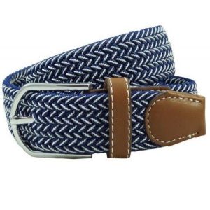 Blue Elasticated Belt