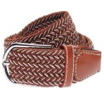 Brown Elasticated Belt