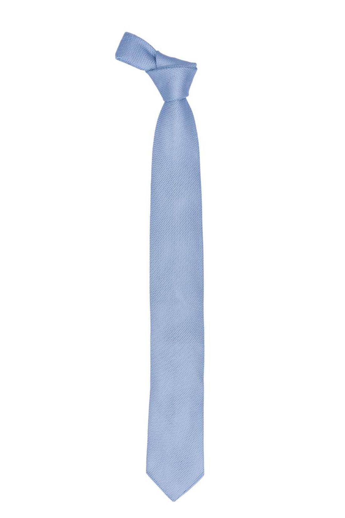 Buy Solid Blue Grenadine Necktie - the tie hub